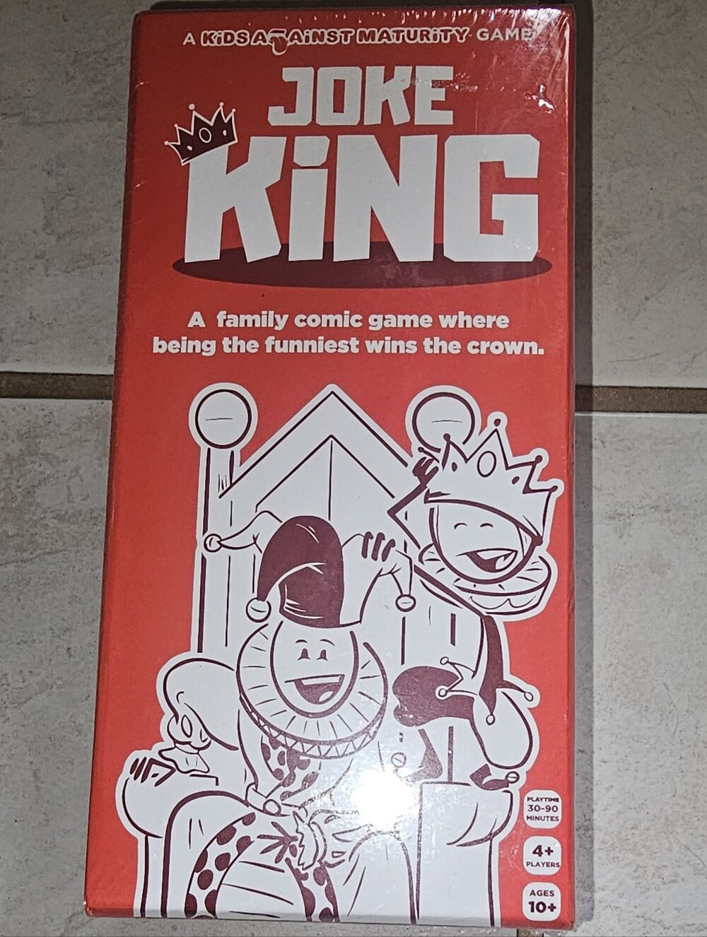 Joke King Family Comic Card Game NIB